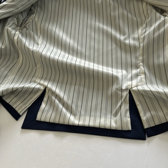 THEORY || Navy Blue Double Breasted Blazer/Jacket/Peacoat. Sz. M - Picture 11 of 12